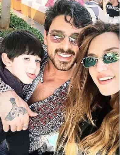 Michele Morrone son and wife